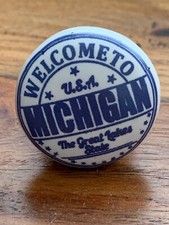 American Themed Ceramic Door Drawer Knobs 38mm Dia Cupboard Pull Handle