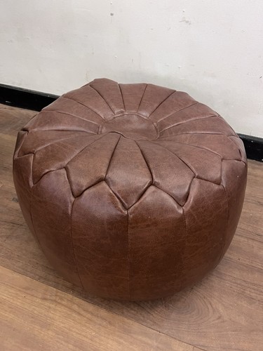 Moroccan stitched faux leather - moroccan,