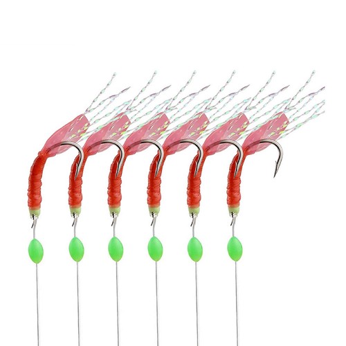 Packs hook set - 6, fishing