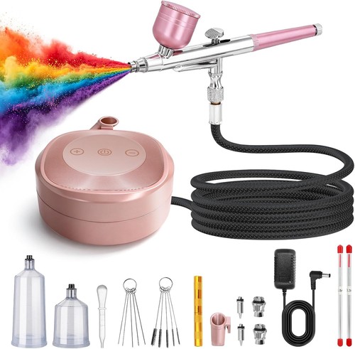 Airbrush kit with - airbrush,