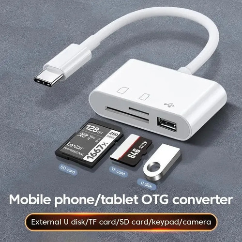Usb card reader - 3-in-1, sd