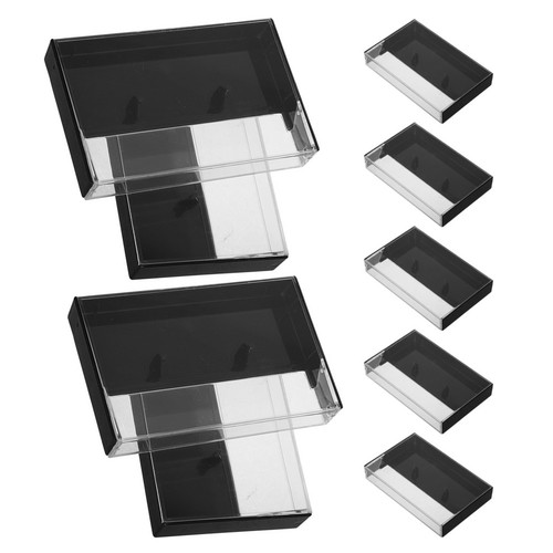 9pcs cassette cases plastic - cassette,