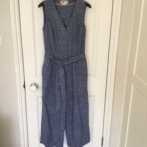 Boden blue linen cotton - blue,