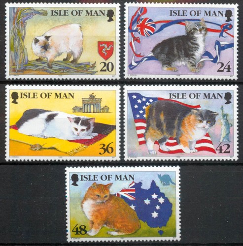 Isle man 1996 manx cats - isle,