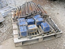 1 16KG  CAST IRON WEIGHT - IDEAL DOOR STOP - MARQUEE, TENT, ETC ETC CHOICE