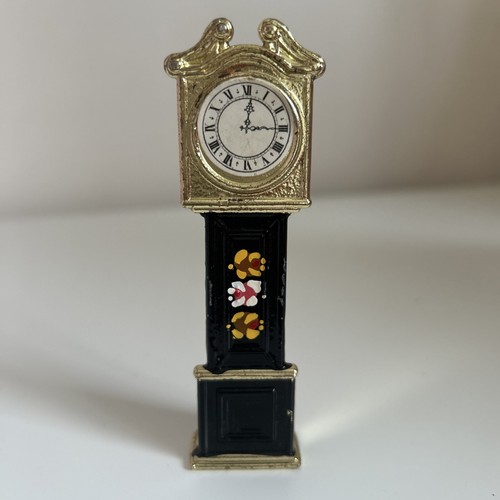 Dolls house grandfather clock - dolls,