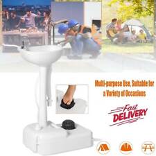 Portable Washing Station Mobile Freestanding Hand Wash Sink for Camping Caravans