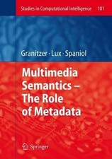 Multimedia Semantics - The