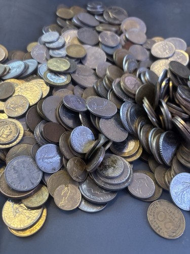 1kg world mixed coins - world,