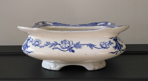 Burleigh ware blue white - ware, &