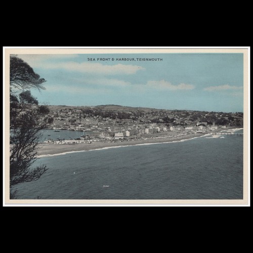 Teignmouth sea front harbour - sea, &