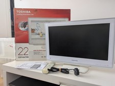 Toshiba 22" LCD TV Freeview HDMI DVD Player  22DV667