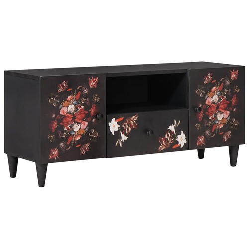 Solid mango wood storage - solid,