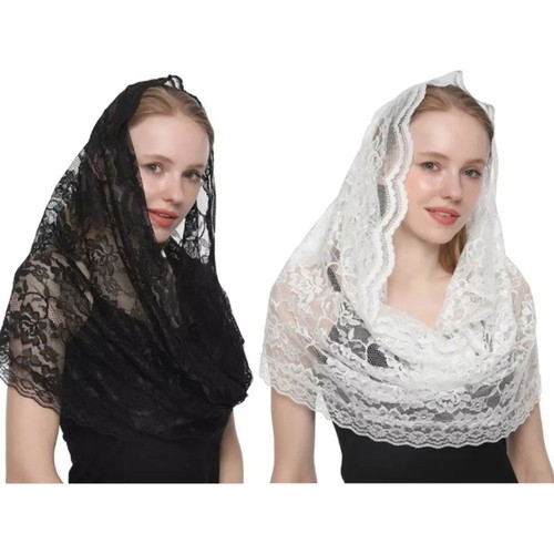 Traditional lace veil - traditional,