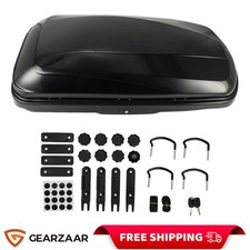 400 L Car Cargo Roof Box up to 75kg Gloss Black New in stock 400 Litre
