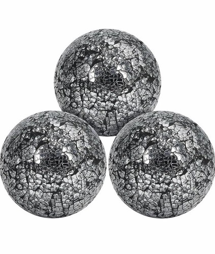 3pcs decorative glass balls - decorative, 4