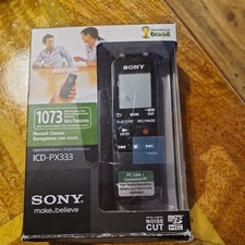 Sony ICDPX333D.CE7 4GB PX Series MP3 Digital Voice IC Recorder + Dragon Software