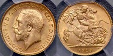 1913 Half Sovereign - PCGS