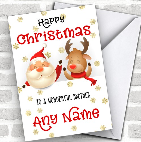 Cute santa reindeer - santa, &