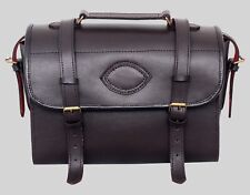 Real Leather Dark Brown