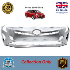 *New* Toyota Prius 1.8L Hybrid 2016 ~ 2018 Front Bumper Silver (Paint Code: 1F7)