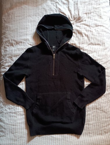 Half zip hoodie waffle - half-zip,