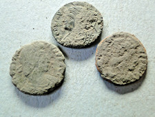 3 Ancient Roman Coins