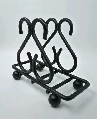Metal napkin holder black - metal,