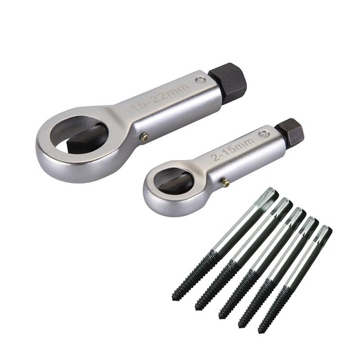 Nut splitter set 5pc - 5pc, removing