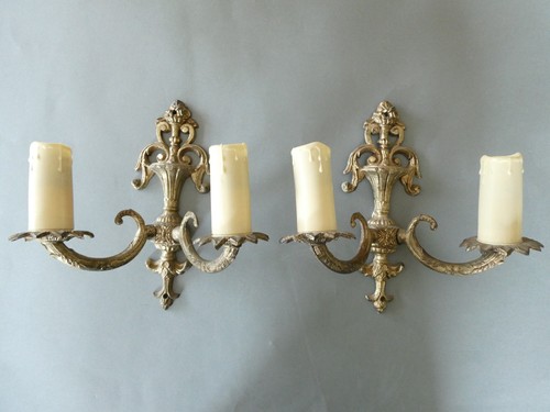 Vintage gilt metal - vintage, wall