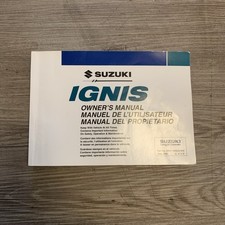Suzuki Ignis Owners Manual