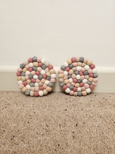 Felt placemats - placemats, x2