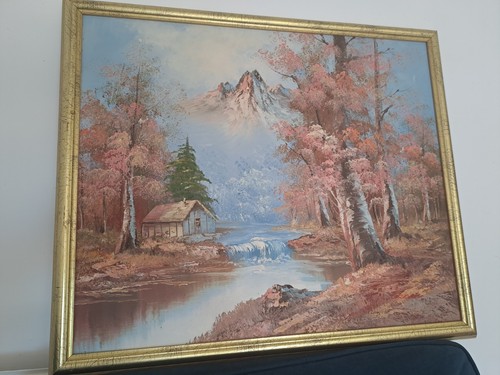 Large size landscape oil - large,