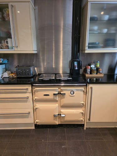 Rayburn gas cooker and boiler - gas,