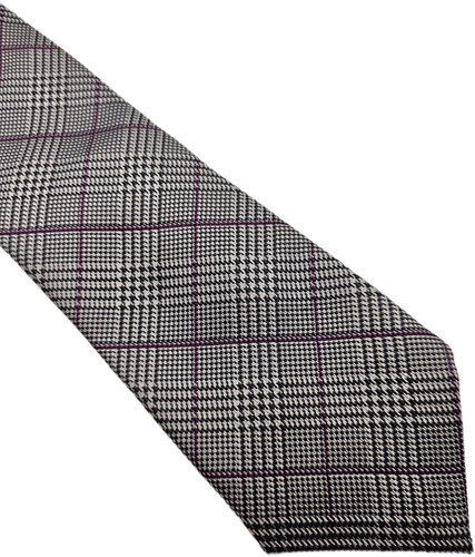 Lewin silk tie - t.m., grey