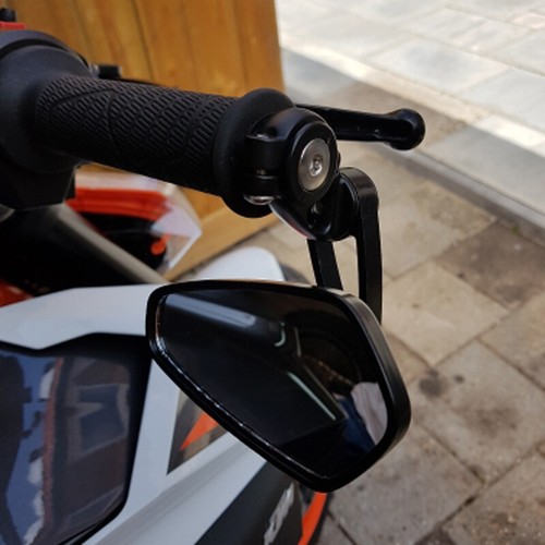 Motorcycle bar end side - bar,