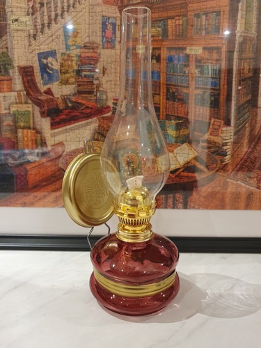 Vintage handmade oil - handmade,