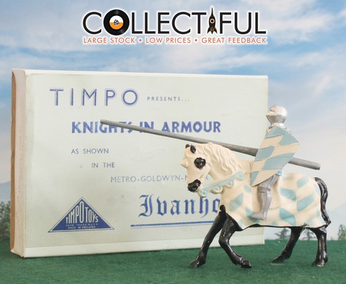 Timpo lead figure knights in - lead,
