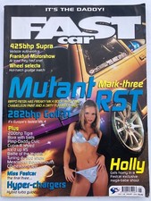 FAST CAR MAGAZINE JAN 2002 FRANKFURT - SUPRA -  HOLLY - PIMP CIVIC - BOURNEMOUTH