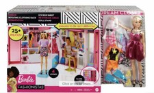 SALE BARBIE Dream Closet-DOLL INCLUDED Storage + Outfits, Accessories QUICK SHIP