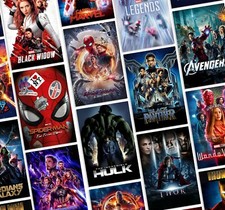 Marvel movie posters - movie, wall