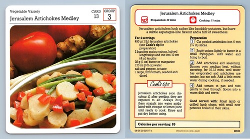 Jerusalem artichokes medley - jerusalem,