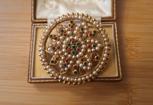 Large antique floral - antique,