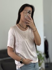 Women Pale Pink 100% Silk