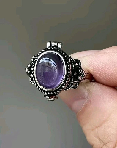 Victorian cabochon amethyst - cabochon,