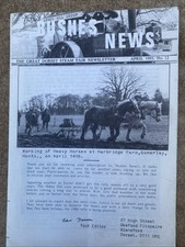 Bushes News. The Great Dorset Steam Fair Newsletter April 1986 No. 12