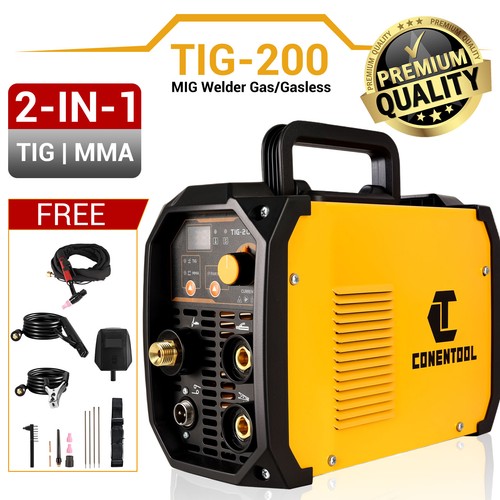 Led tig welder gas - in,
