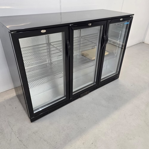 Back bar cooler triple hinged - cooler,