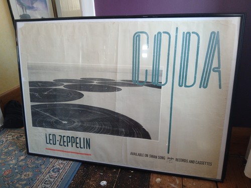 Led zeppelin poster frame - led,
