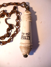 Antique Ceramic Toilet Pull